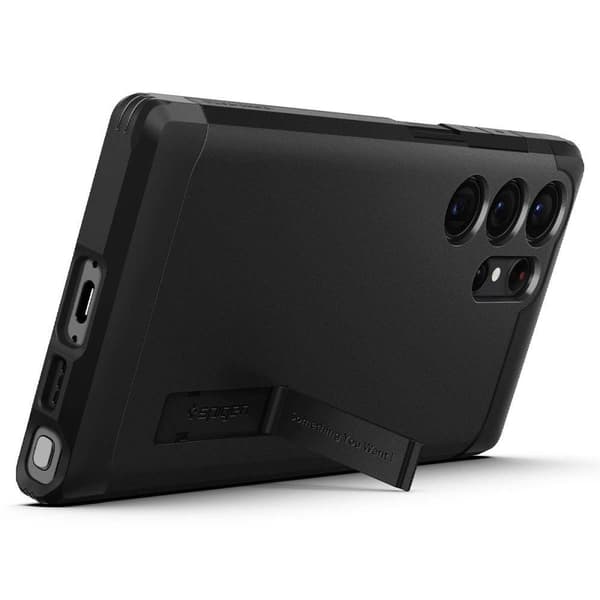 Spigen Galaxy S23 Ultra Skal Tough Armor - Svart
