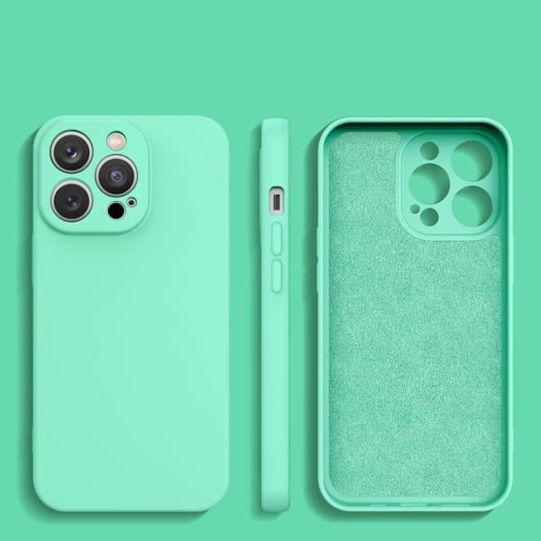 Galaxy A14 5G/4G Mobilskal Silicone - Mintgrön