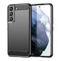 Miniatyrbild 1 av 8: Galaxy S23 Plus Skal Carbon Silicone Flexible - Svart