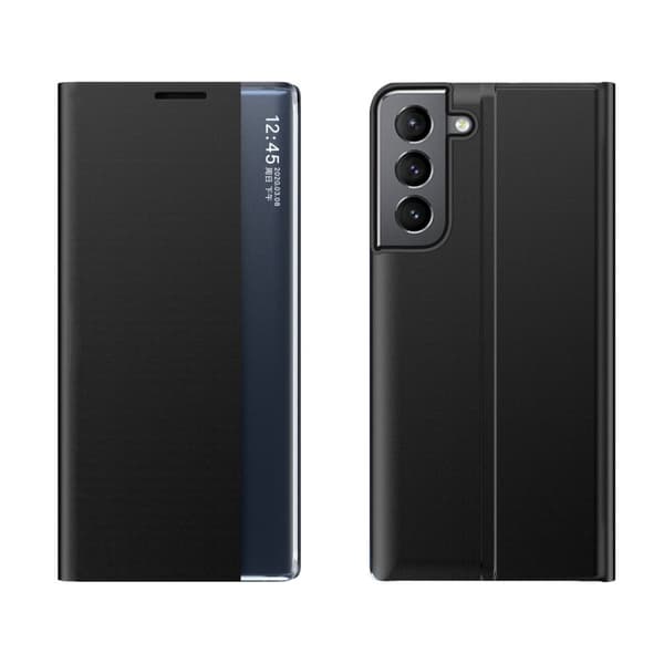 Galaxy S23 Fodral Sleep Flip - Svart