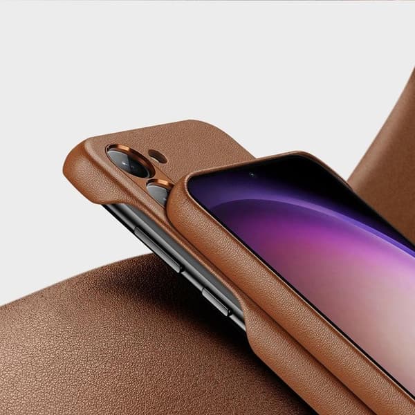 Dux Ducis Galaxy S23 Plus Mobilskal Grit - Brun