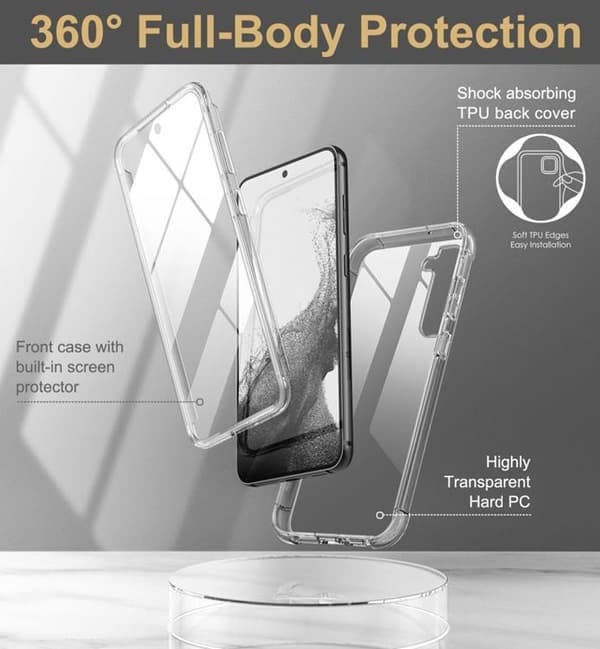 Tech-Protect Galaxy S23 Plus Kevlar Pro - Clear