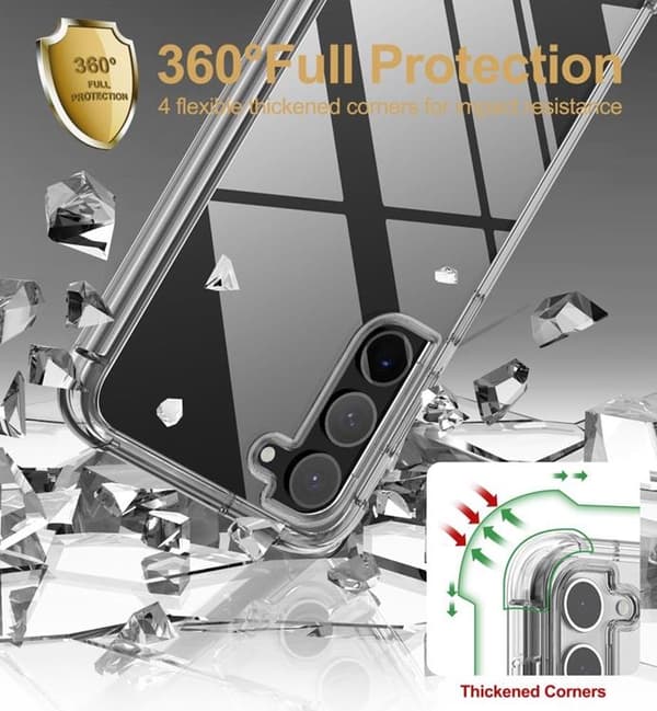 Tech-Protect Galaxy S23 Plus Kevlar Pro - Clear
