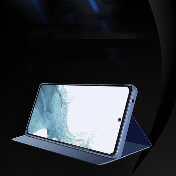 Galaxy A54 5G Fodral Clear View Flip - Svart