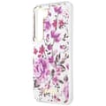 Miniatyrbild 6 av 8: Guess Galaxy S23 Mobilskal Flower Collection - Vit
