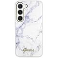 Miniatyrbild 3 av 8: Guess Galaxy S23 Plus Mobilskal Marble - Vit