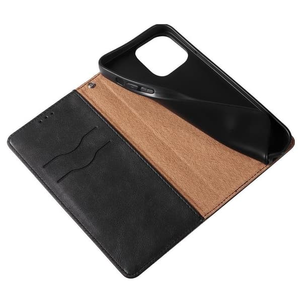 Galaxy S23 Ultra Plånboksfodral Magnet Strap - Svart