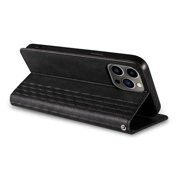Galaxy S23 Ultra Plånboksfodral Magnet Strap - Svart