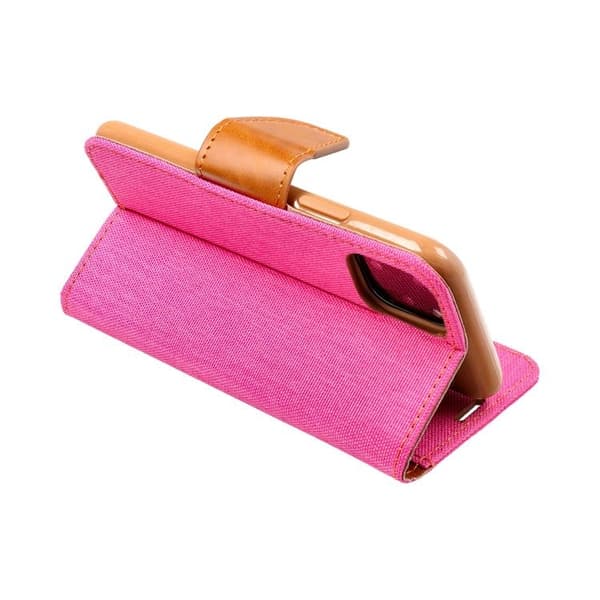 CANVAS Plånboksfodral För Galaxy A34 5G - Rosa