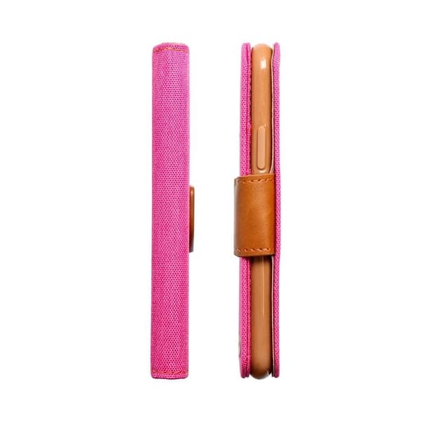 CANVAS Plånboksfodral För Galaxy A34 5G - Rosa