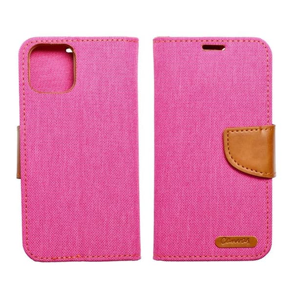 CANVAS Plånboksfodral För Galaxy A34 5G - Rosa