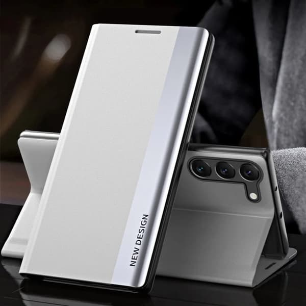 Galaxy S23 Flipfoldral - Vit