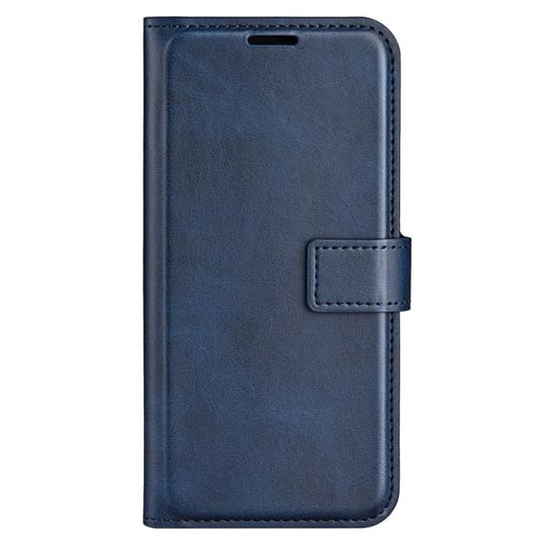 iPhone 15 Pro Max Plånboksfodral Calf Flip Folio - Blå