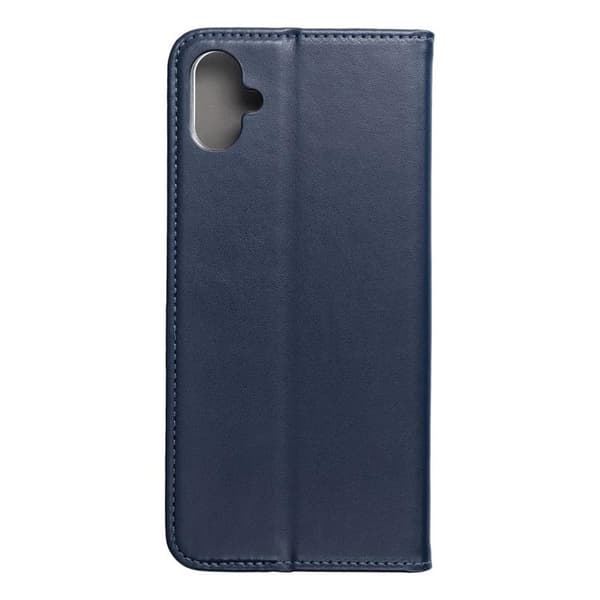 iPhone 15 Plus Plånboksfodral Smart Magento - Marinblå