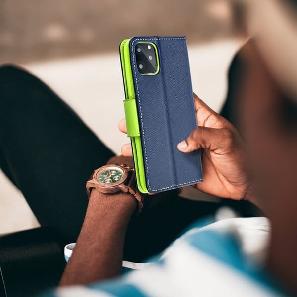 Realme C55 Plånboksfodral Fancy - Marinblå