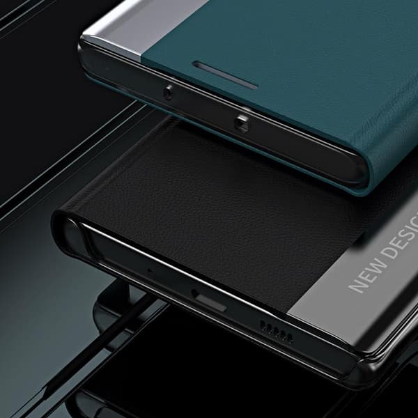Xiaomi 13 Lite Mobilfodral Sleep Pro Flip Stand - Svart