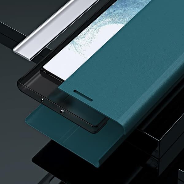 Xiaomi 13 Lite Mobilfodral Sleep Pro Flip Stand - Svart