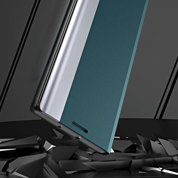 Xiaomi 13 Lite Mobilfodral Sleep Pro Flip Stand - Svart