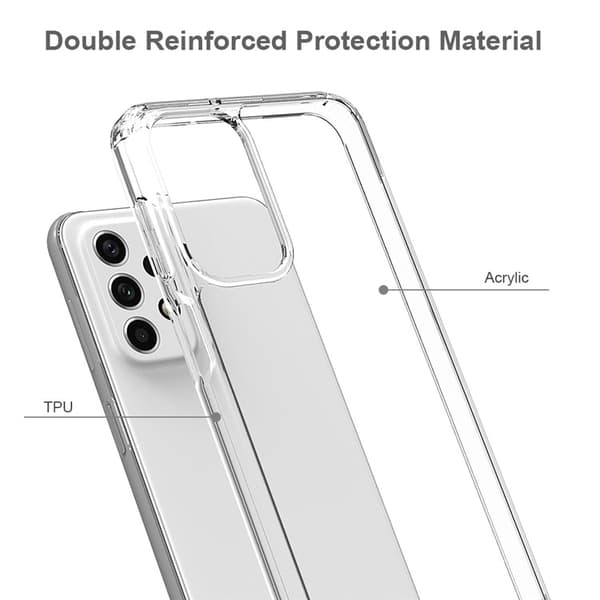 Galaxy A23 4G/5G Mobilskal Acrylic TPU - Clear