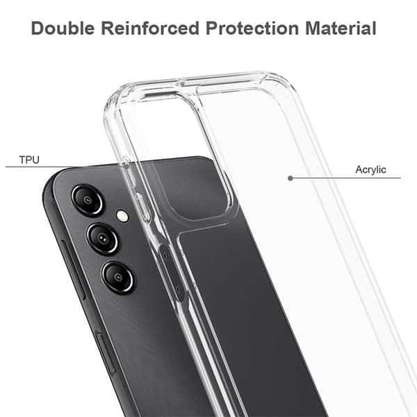 Galaxy A24 4G Mobilskal Acrylic TPU - Clear