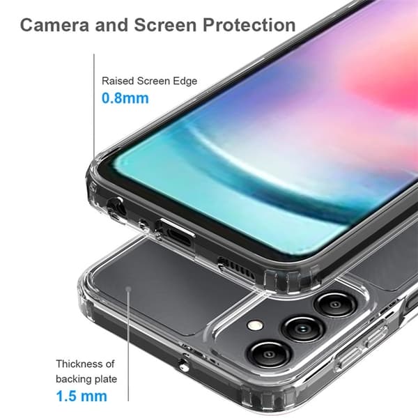 Galaxy A24 4G Mobilskal Acrylic TPU - Clear