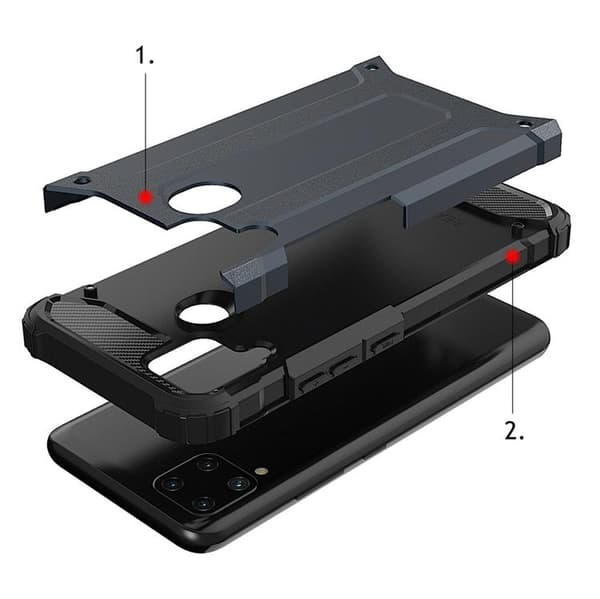 Realme 10 5G/9i 5G Mobilskal Hybrid Armor - Svart