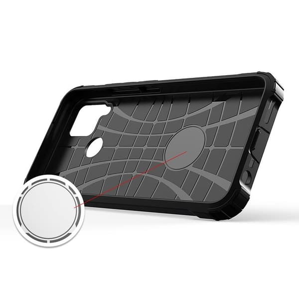 Realme 10 5G/9i 5G Mobilskal Hybrid Armor - Svart