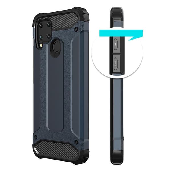Realme 10 5G/9i 5G Mobilskal Hybrid Armor - Svart