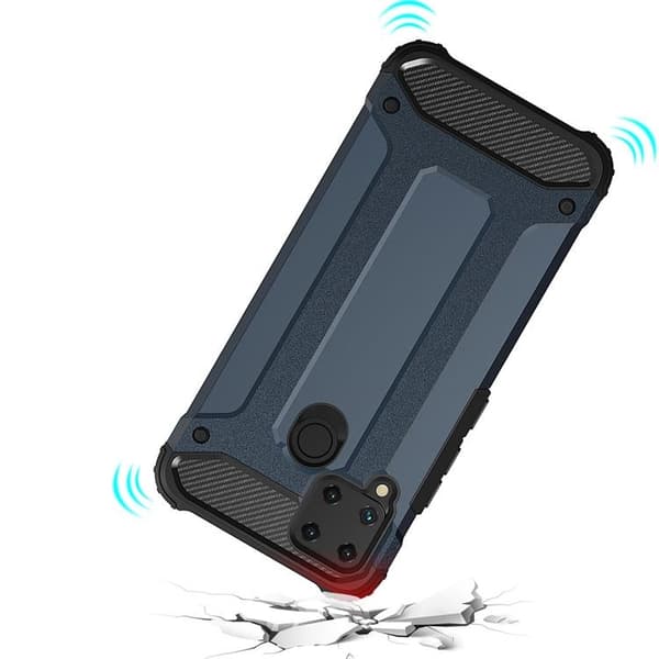 Realme 10 5G/9i 5G Mobilskal Hybrid Armor - Svart