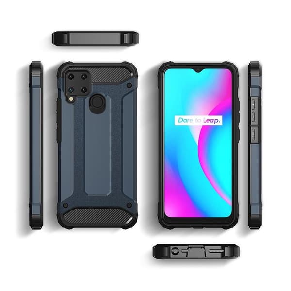 Realme 10 5G/9i 5G Mobilskal Hybrid Armor - Svart