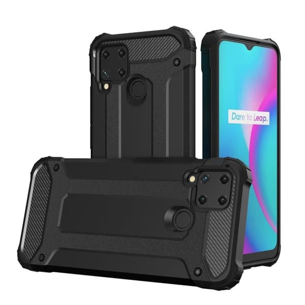 Realme 10 5G/9i 5G Mobilskal Hybrid Armor - Svart