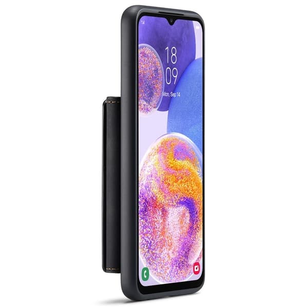 DG.MING Galaxy A23 4G/5G Plånboksfodral M2 2-in-1 - Svart