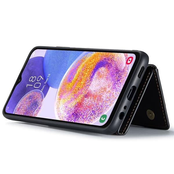 DG.MING Galaxy A23 4G/5G Plånboksfodral M2 2-in-1 - Svart