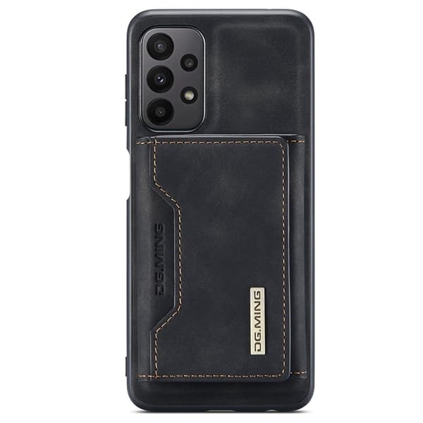 DG.MING Galaxy A23 4G/5G Plånboksfodral M2 2-in-1 - Svart