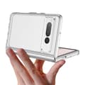 Miniatyrbild 5 av 8: Google Pixel Fold Mobilskal Anti-Scratch TPU + Acrylic - Transparent