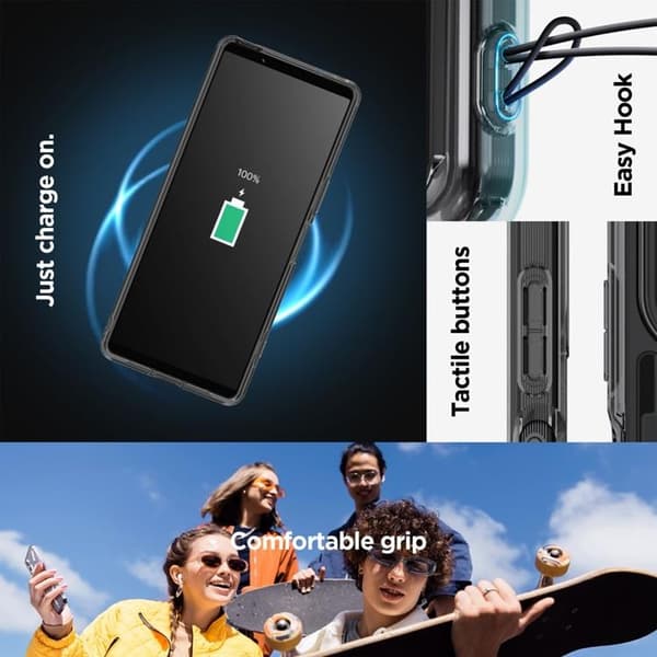 Spigen Sony Xperia 10 V Mobilskal Ultra Hybrid Zero One