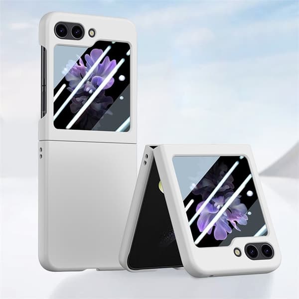 Galaxy Z Flip 5 Mobilskal Shockproof - Vit