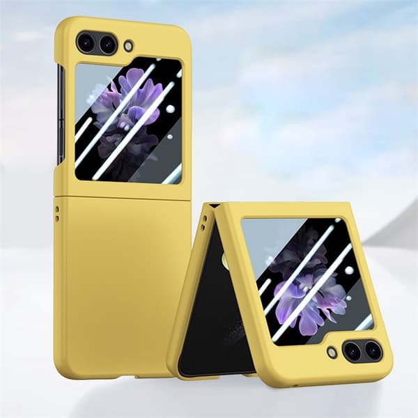 Galaxy Z Flip 5 Mobilskal Shockproof - Gul