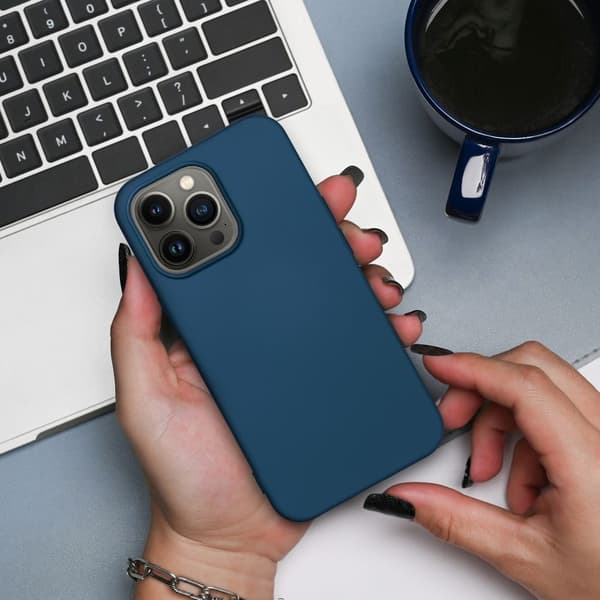 SILIKON skal för Samsung Galaxy A54 5G blå
