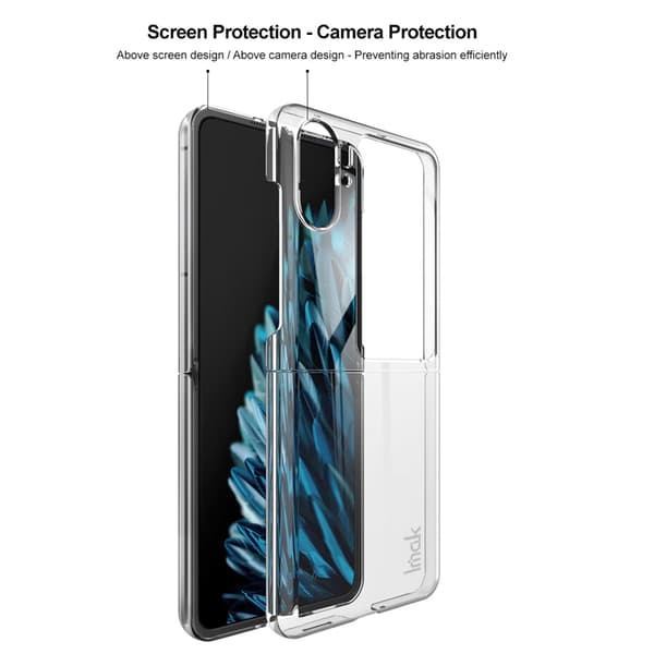 IMAK Oppo Find N2 Flip 5G Mobilskal Air II Pro Anti-Scratch - Clear