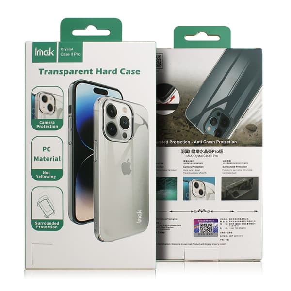 IMAK Oppo Find N2 Flip 5G Mobilskal Air II Pro Anti-Scratch - Clear