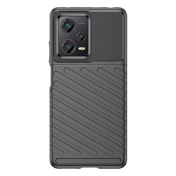 Xiaomi Redmi Note 12 Pro Plus Mobilskal Thunder Armor Silikon - Svart