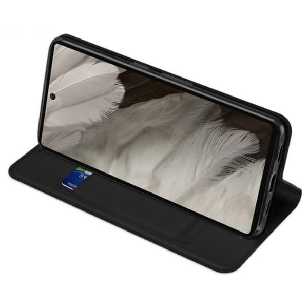 Google Pixel 7A Plånboksfodral Skin Pro - Svart
