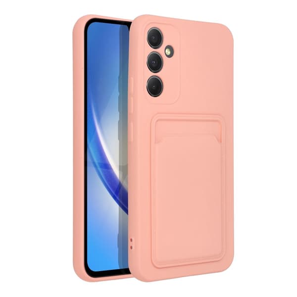Skal med Kortfack för Samsung A34 5G rosa
