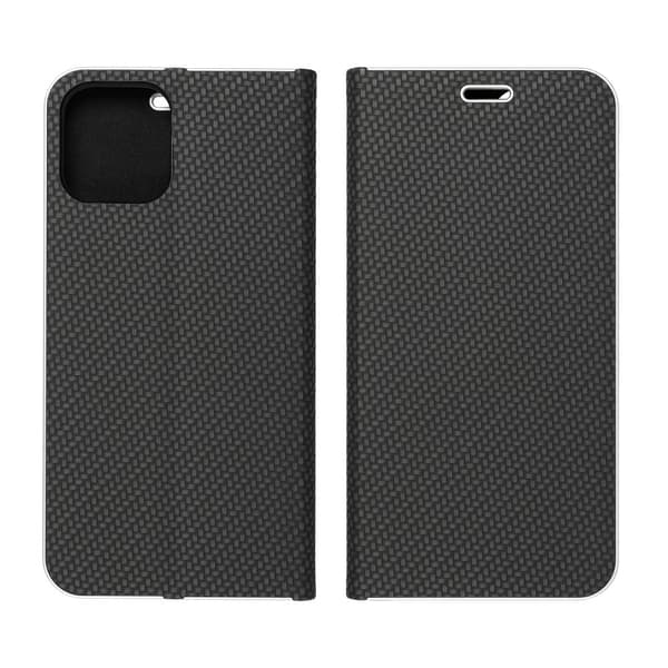 LUNA Carbon Fodral för Samsung A23 5G svart