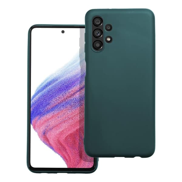 MATT skal för Samsung A13 5G / A04S mörkgrön