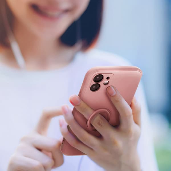 Roar Amber skal för Samsung Galaxy S23 i rosa