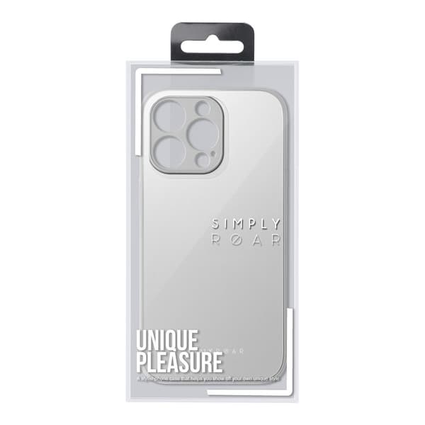 Roar Matte Glass Skal för iPhone 11 Pro Max stål