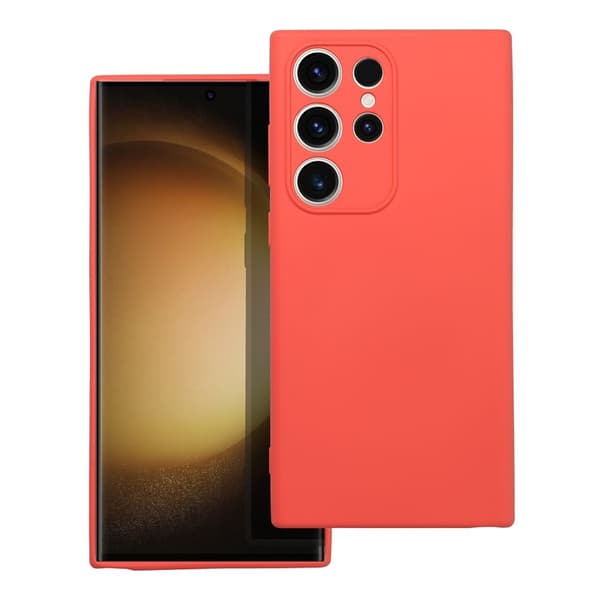 SILIKON skal för Samsung Galaxy S23 Ultra persika