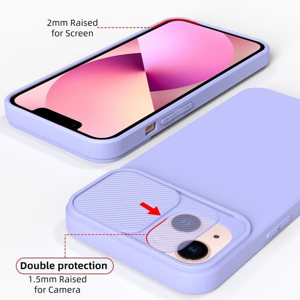 SLIDE skal för Samsung A14 5G / A14 4G lavendel
